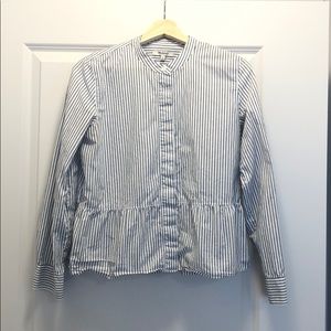 Madewell Striped Peplum